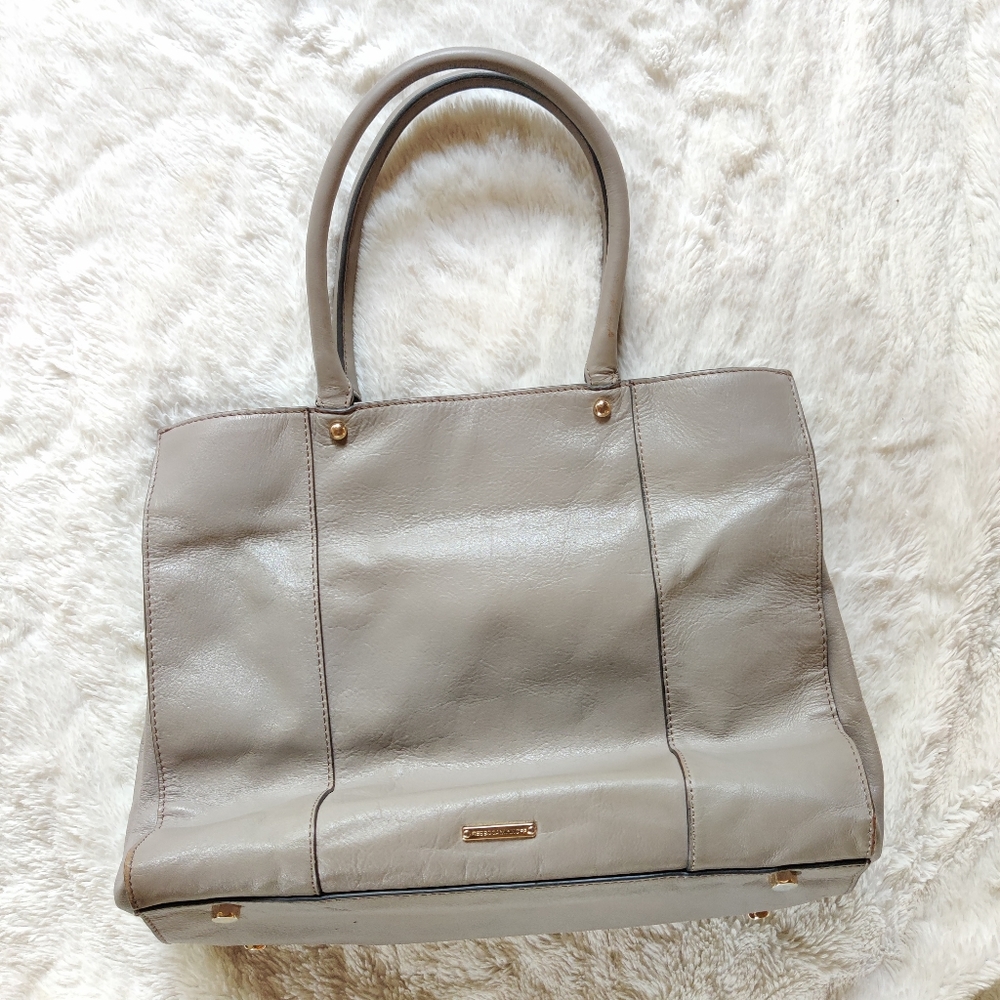 Rebecca Minkoff Gray leather tote